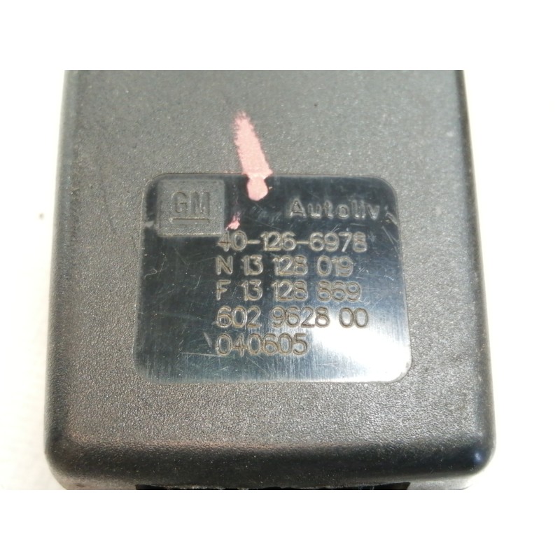 Recambio de cinturon seguridad delantero derecho para opel astra gtc enjoy referencia OEM IAM 602143100 602143100 3 PUERTAS