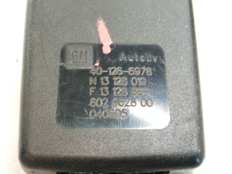 Recambio de cinturon seguridad delantero derecho para opel astra gtc enjoy referencia OEM IAM 602143100 602143100 3 PUERTAS