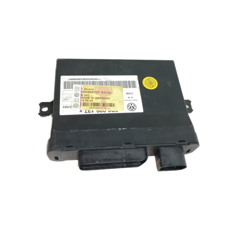Recambio de centralita cierre para volkswagen touareg (7la) tdi v10 referencia OEM IAM 3D0909137 3D0909137X 