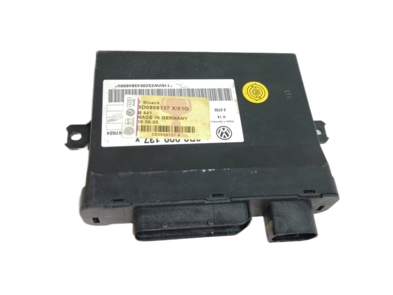 Recambio de centralita cierre para volkswagen touareg (7la) tdi v10 referencia OEM IAM 3D0909137 3D0909137X 