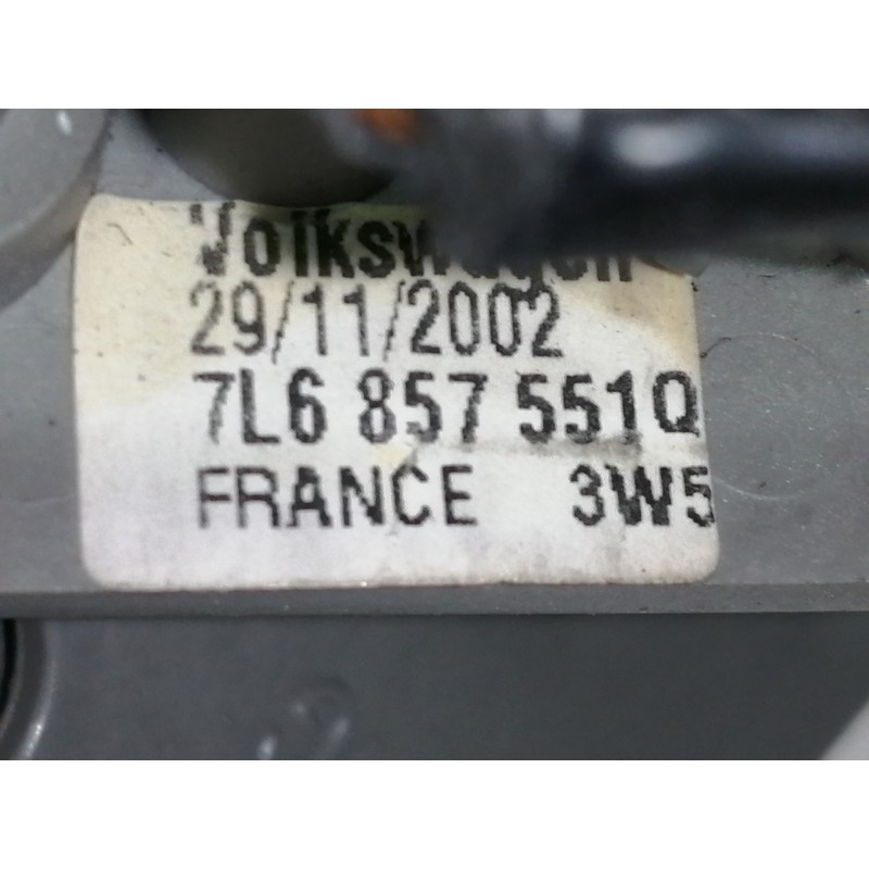 Recambio de parasol izquierdo para volkswagen touareg (7la) tdi v10 referencia OEM IAM 7L6857551Q  