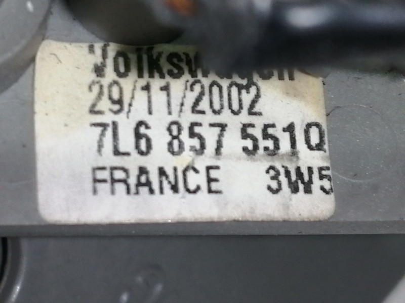 Recambio de parasol izquierdo para volkswagen touareg (7la) tdi v10 referencia OEM IAM 7L6857551Q  