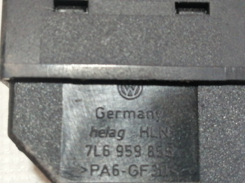Recambio de mando elevalunas trasero derecho para volkswagen touareg (7la) tdi v10 referencia OEM IAM 7L6959855  