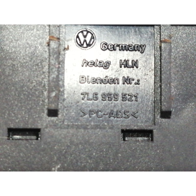 Recambio de mando elevalunas trasero derecho para volkswagen touareg (7la) tdi v10 referencia OEM IAM 7L6959855  