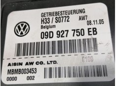Recambio de centralita cambio automatico para volkswagen touareg (7l6) v6 tdi referencia OEM IAM 09D927750EB   2