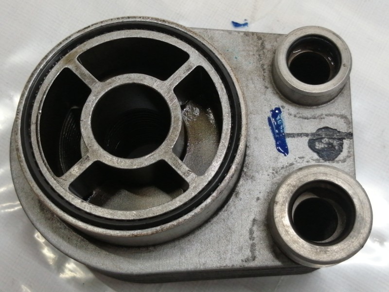 Recambio de enfriador aceite motor para nissan tiida (c11x/sc11x) acenta referencia OEM IAM 8200267937F  