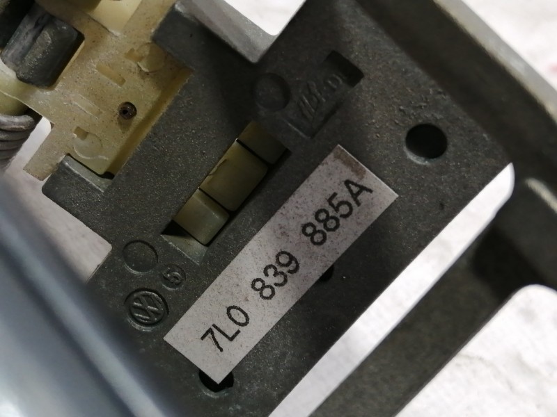 Recambio de maneta exterior trasera izquierda para volkswagen touareg (7l6) v6 tdi referencia OEM IAM   