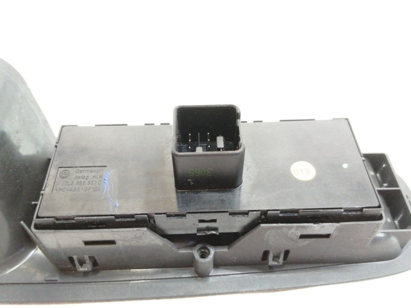 Recambio de mando elevalunas delantero izquierdo para volkswagen touareg (7l6) v6 tdi referencia OEM IAM 7L6959857C  