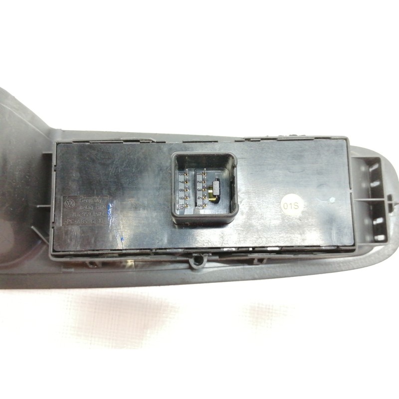 Recambio de mando elevalunas delantero izquierdo para volkswagen touareg (7l6) v6 tdi referencia OEM IAM 7L6959857C  