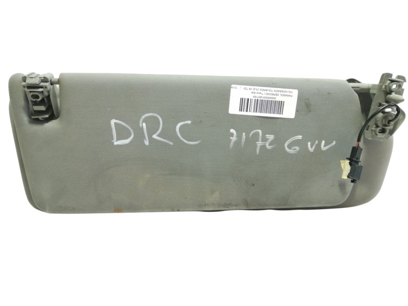 Recambio de parasol derecho para volkswagen touareg (7l6) v6 tdi referencia OEM IAM 7L6857552AQ  