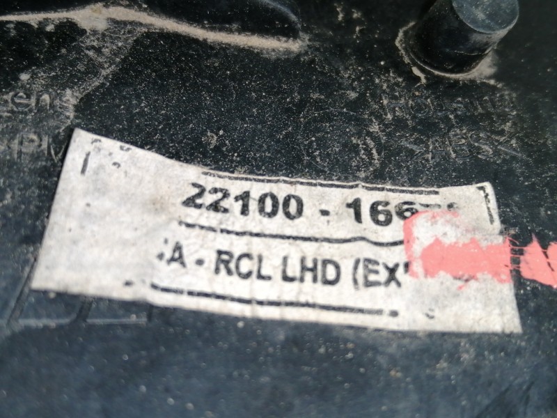 Recambio de piloto trasero izquierdo para tata indica ab01-i/lo1 referencia OEM IAM 2210016670  