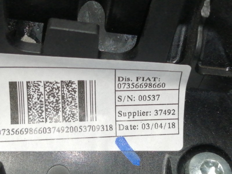 Recambio de volante para fiat 500 x (334) urban referencia OEM IAM 07356698660  