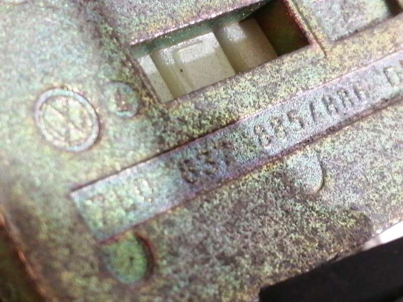 Recambio de maneta exterior trasera derecha para volkswagen touareg (7la) tdi v10 referencia OEM IAM 7L0837885  