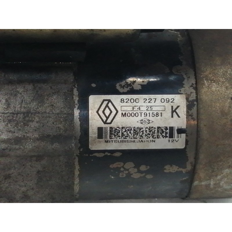 Recambio de motor arranque para renault megane ii familiar authentique referencia OEM IAM M000T91581  