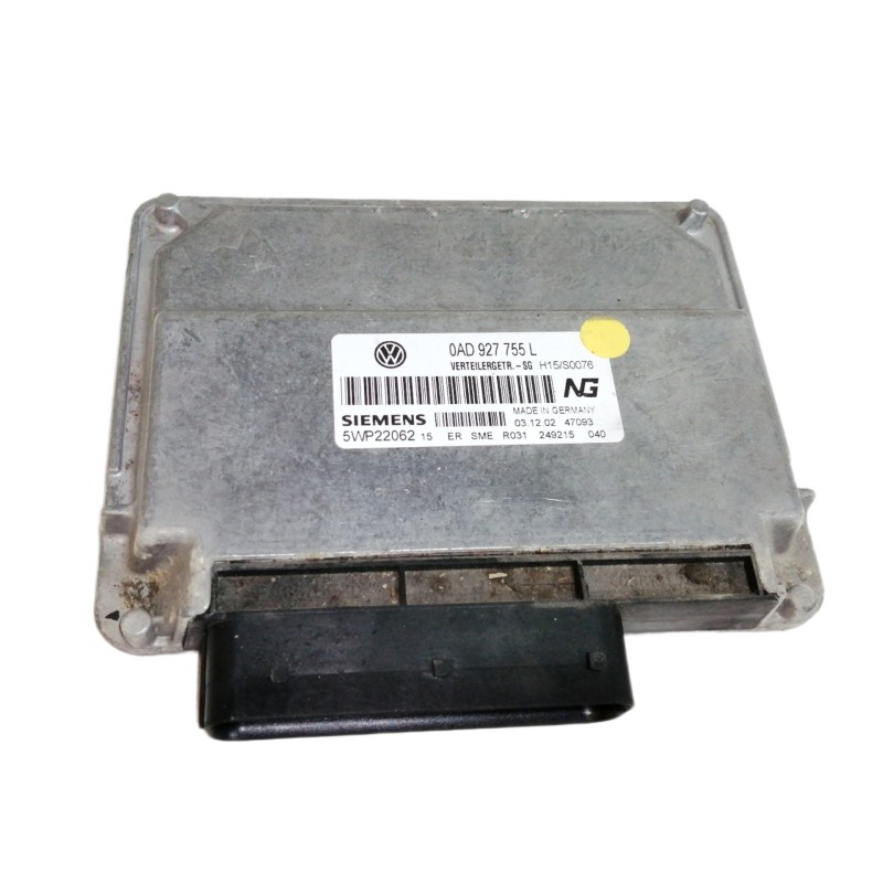 Recambio de centralita cambio automatico para volkswagen touareg (7la) tdi v10 referencia OEM IAM 0AD927755L  