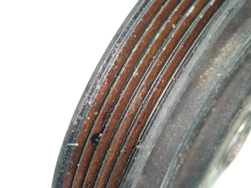 Recambio de polea cigueñal para renault kangoo (f/kc0) authentique referencia OEM IAM   