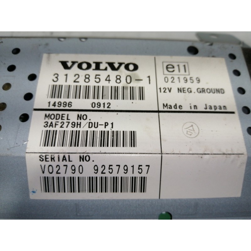 Recambio de sistema navegacion gps para volvo v50 familiar 1.6 d drive kinetic referencia OEM IAM 312854801  