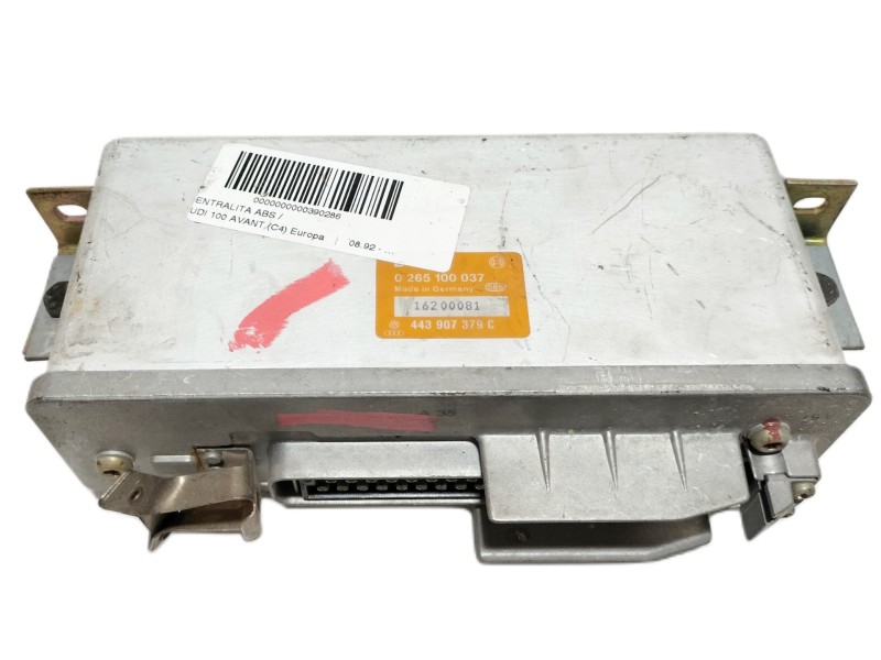 Recambio de centralita abs para audi 100 avant (c4) europa referencia OEM IAM 0265100037  