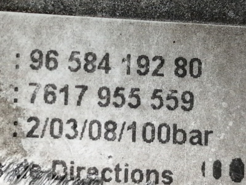 Recambio de bomba direccion para peugeot 407 confort referencia OEM IAM 9658419280  