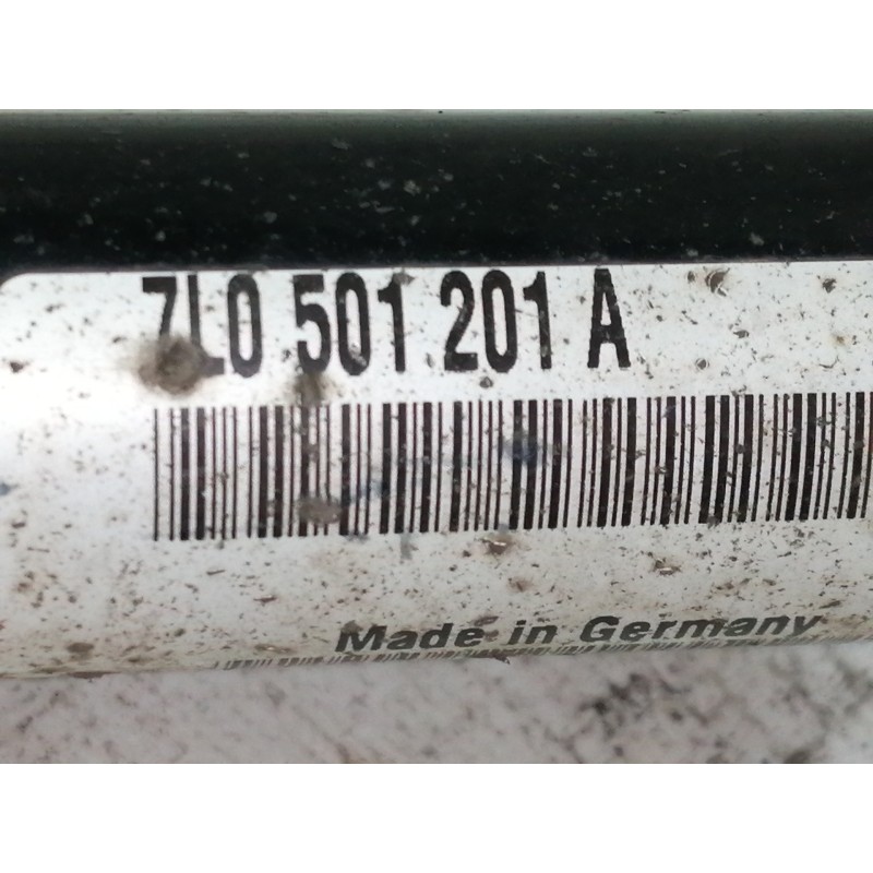 Recambio de transmision trasera derecha para volkswagen touareg (7la) tdi v10 referencia OEM IAM 7L0501201A  