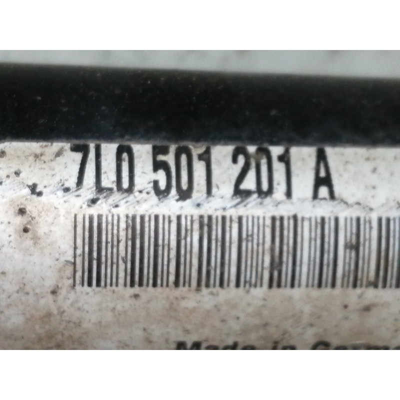 Recambio de transmision trasera izquierda para volkswagen touareg (7la) tdi v10 referencia OEM IAM 7L0501201A  