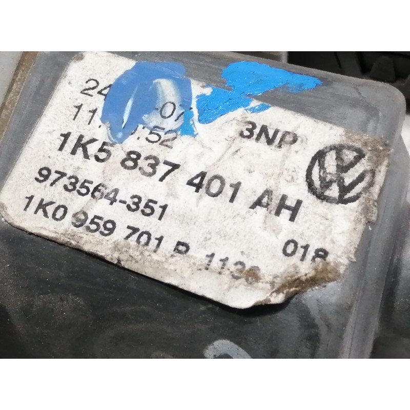 Recambio de elevalunas delantero izquierdo para volkswagen jetta (1k2) trendline referencia OEM IAM 1K0959793L 1K0959793 / 1K583