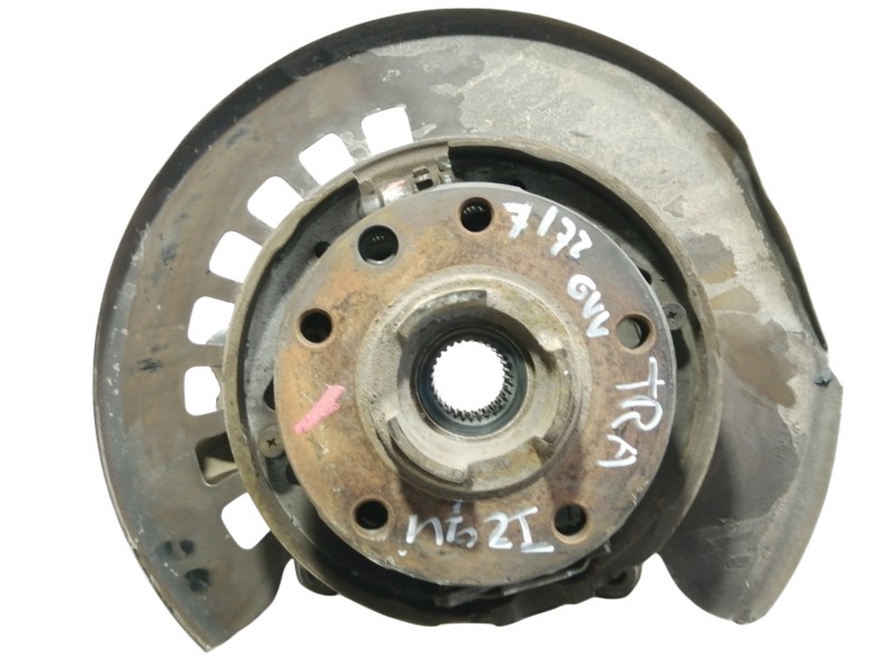 Recambio de mangueta trasera izquierda para volkswagen touareg (7l6) v6 tdi referencia OEM IAM 7L0505435B  