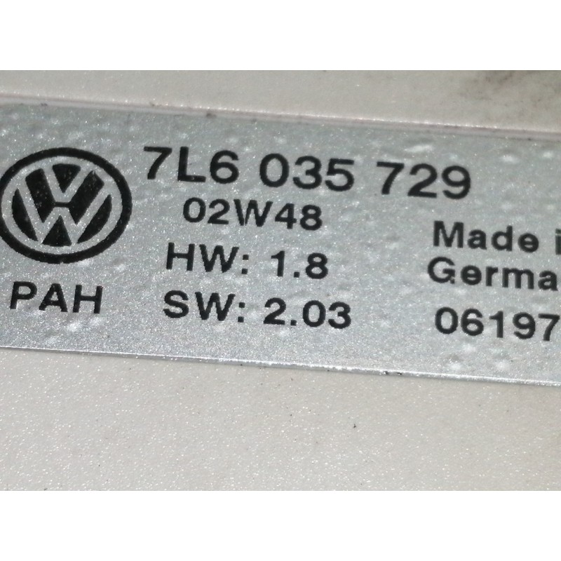 Recambio de modulo electronico para volkswagen touareg (7la) tdi v10 referencia OEM IAM 7L6035729  