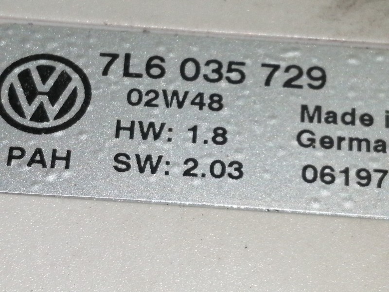Recambio de modulo electronico para volkswagen touareg (7la) tdi v10 referencia OEM IAM 7L6035729  