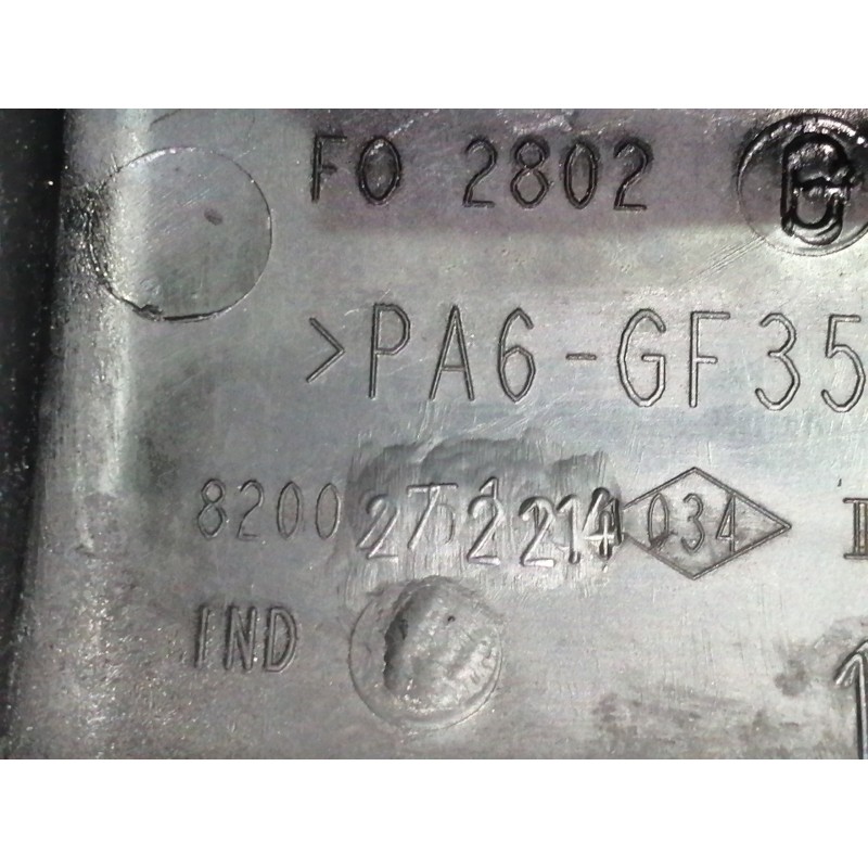 Recambio de tapa balancines para renault kangoo (f/kc0) authentique referencia OEM IAM 8200272214  