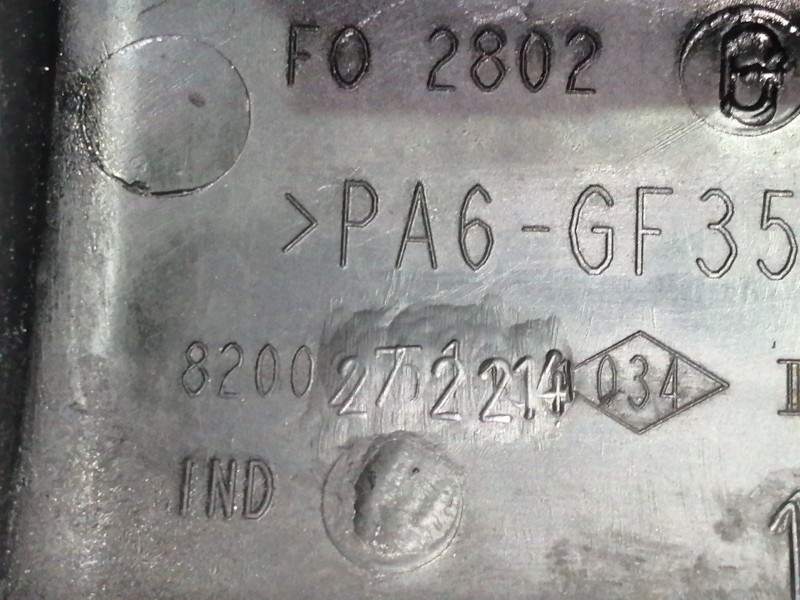 Recambio de tapa balancines para renault kangoo (f/kc0) authentique referencia OEM IAM 8200272214  