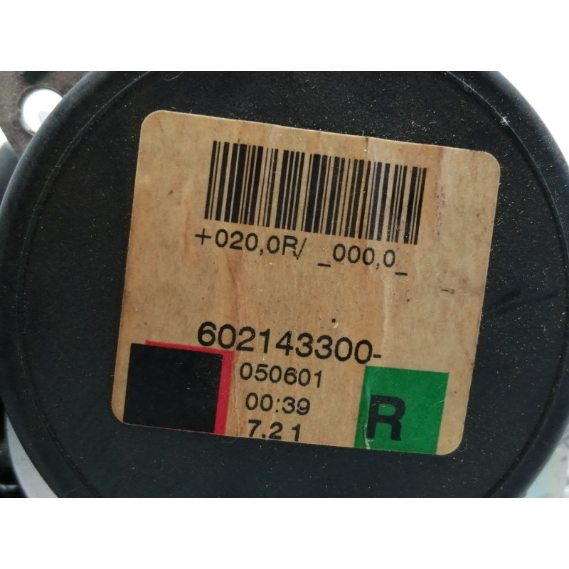 Recambio de cinturon seguridad trasero derecho para opel astra gtc enjoy referencia OEM IAM 302143300 302143300 