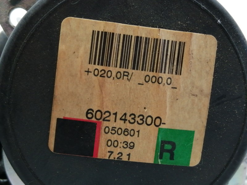 Recambio de cinturon seguridad trasero derecho para opel astra gtc enjoy referencia OEM IAM 302143300 302143300 