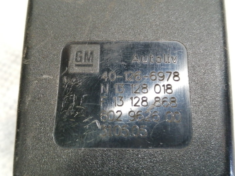 Recambio de cinturon seguridad trasero izquierdo para opel astra gtc enjoy referencia OEM IAM 602143200 602143200 