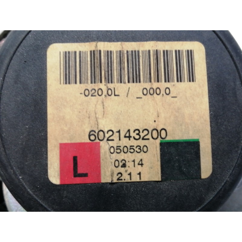 Recambio de cinturon seguridad trasero izquierdo para opel astra gtc enjoy referencia OEM IAM 602143200 602143200 
