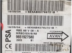 Recambio de centralita airbag para citroën c3 1.1 vivace referencia OEM IAM 9651927580   2