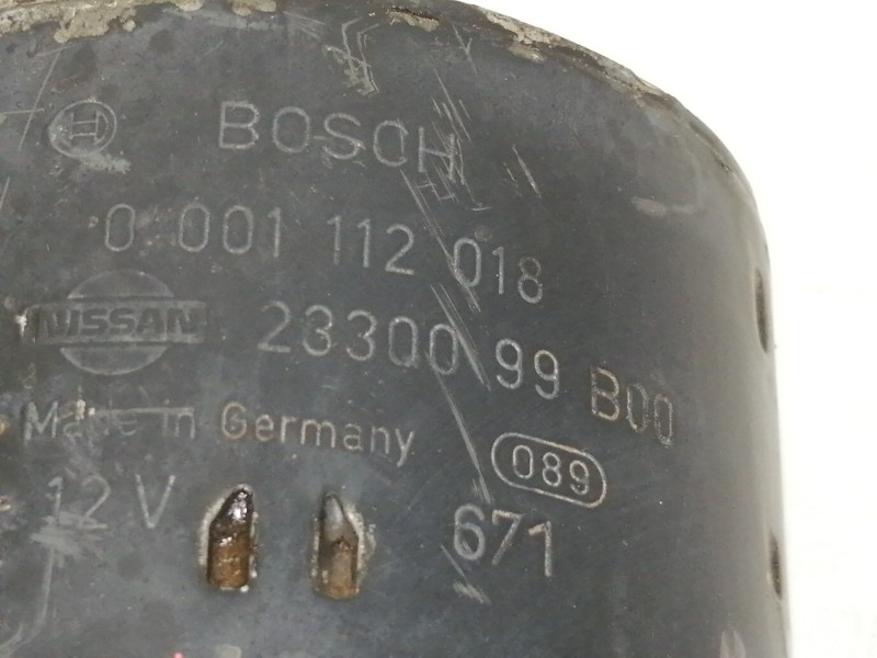 Recambio de motor arranque para nissan micra (k11) 1.3 16v cat referencia OEM IAM 2330099B00 2330099B00 