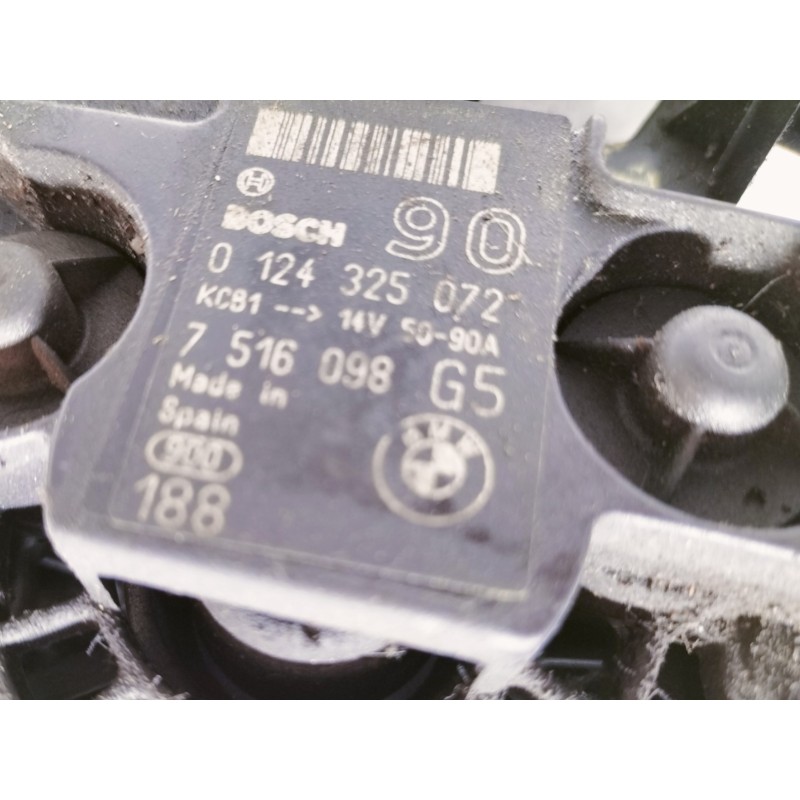 Recambio de alternador para bmw serie 3 compact (e46) 316ti referencia OEM IAM 0124325072 7516098 