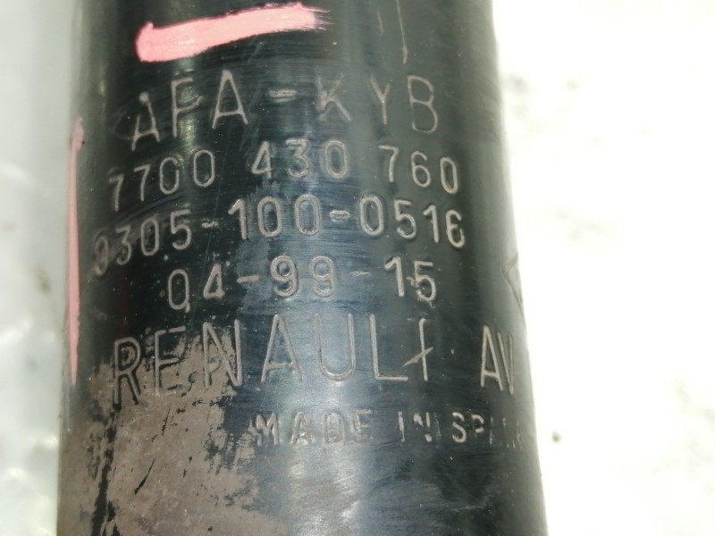 Recambio de amortiguador delantero derecho para renault megane i scenic (ja0) 1.9 dti diesel cat referencia OEM IAM 7700430760  