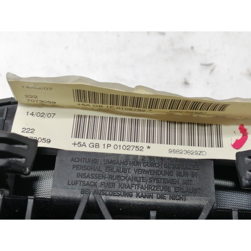 Recambio de airbag delantero izquierdo para citroën c4 berlina collection referencia OEM IAM 96823829ZD  