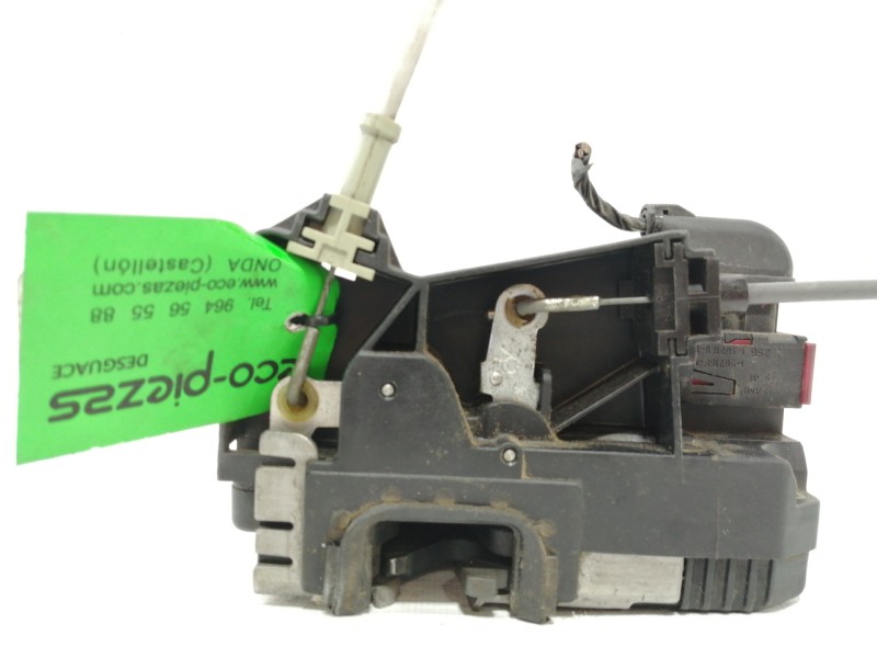 Recambio de cerradura puerta delantera derecha para opel zafira a club referencia OEM IAM 24444016  