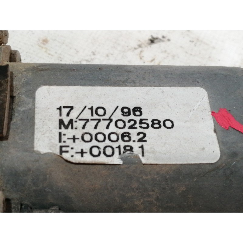 Recambio de elevalunas delantero derecho para fiat brava (182) 1.4 12v cat referencia OEM IAM 77702580  