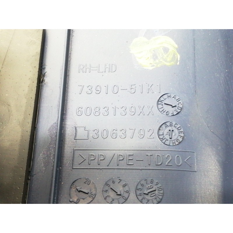 Recambio de airbag delantero derecho para opel agila b enjoy referencia OEM IAM 7392051K10  