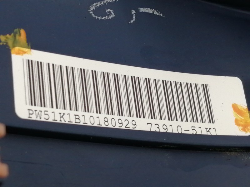 Recambio de airbag delantero derecho para opel agila b enjoy referencia OEM IAM 7392051K10  