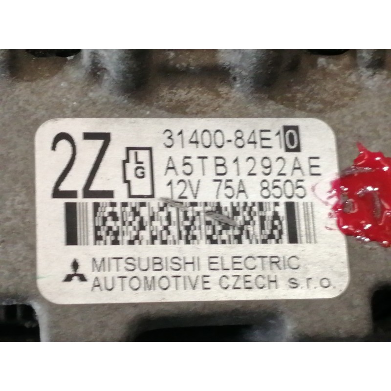 Recambio de alternador para opel agila b enjoy referencia OEM IAM A5TB1292AE 3140084E10 