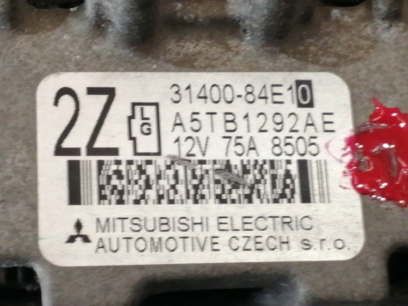 Recambio de alternador para opel agila b enjoy referencia OEM IAM A5TB1292AE 3140084E10 
