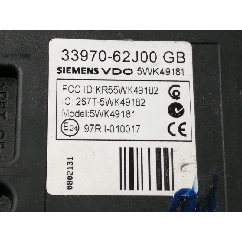 Recambio de conmutador de arranque para opel agila b enjoy referencia OEM IAM 3397062J00GB  