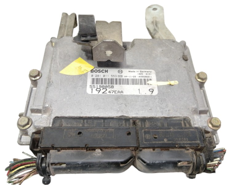 Recambio de centralita motor uce para fiat stilo (192) 1.9 jtd cat referencia OEM IAM 0281011553 55198058 19247EAA