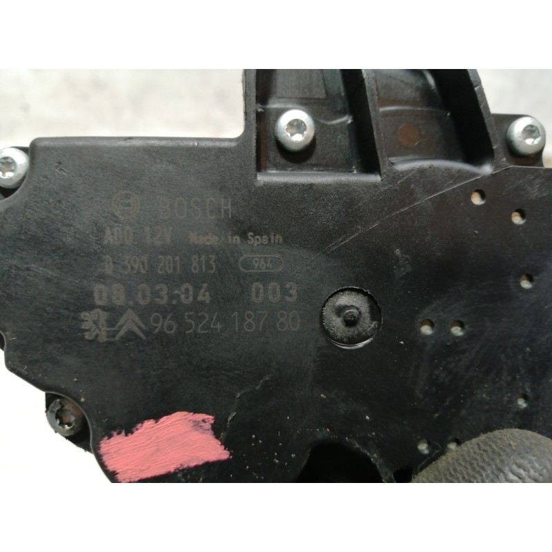 Recambio de motor limpia trasero para peugeot 207 1.6 16v hdi referencia OEM IAM 9652418780  