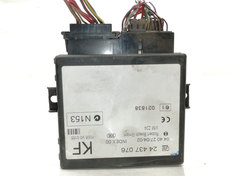 Recambio de centralita cierre para opel zafira a club referencia OEM IAM 24437076  